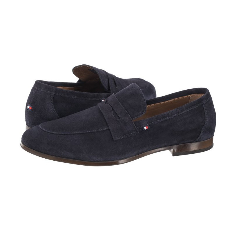 Tommy Hilfiger Casual Light Flexible Sde Loafer Desert Sky FM0FM04988 DW5  (TH1050-a) apavi
