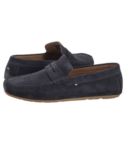 Tommy Hilfiger Casual Hilfiger Suede Driver Desert Sky FM0FM04998 DW5 (TH1054-a) apavi