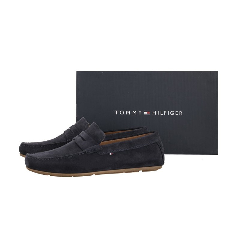 Tommy Hilfiger Casual Hilfiger Suede Driver Desert Sky FM0FM04998 DW5 (TH1054-a) batai