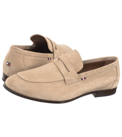 Tommy Hilfiger Casual Light Flexible Sde Loafer Beige FM0FM04988 AEG (TH1050-b) apavi