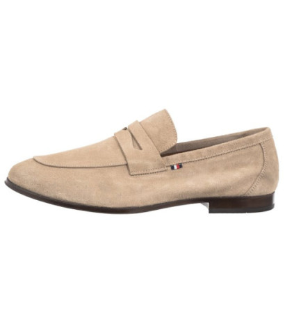 Tommy Hilfiger Casual Light Flexible Sde Loafer Beige FM0FM04988 AEG (TH1050-b) batai