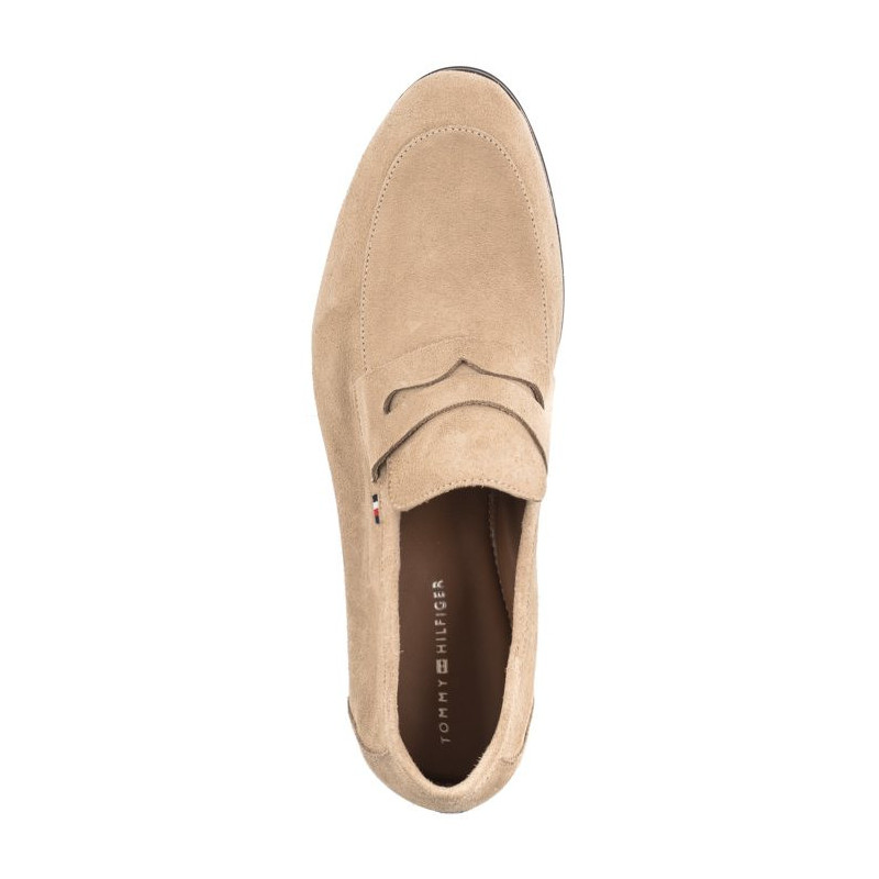 Tommy Hilfiger Casual Light Flexible Sde Loafer Beige FM0FM04988 AEG (TH1050-b) batai