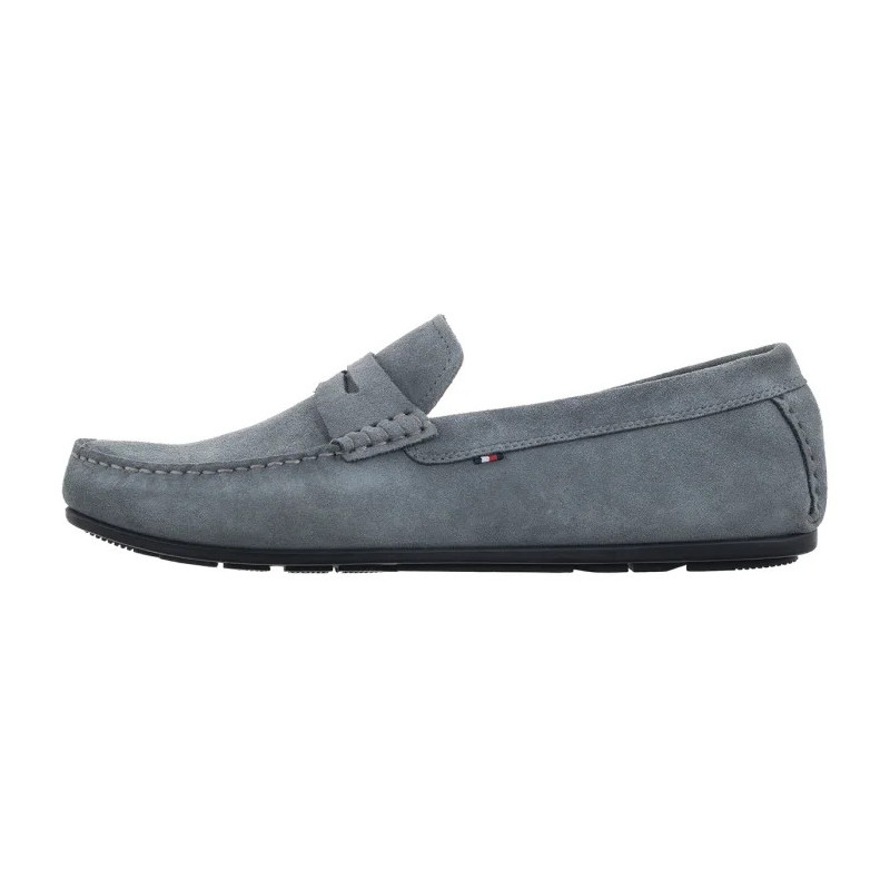 Tommy Hilfiger Casual Hilfiger Suede Driver Overcast Grey FM0FM04998 PN6 (TH1054-c) shoes