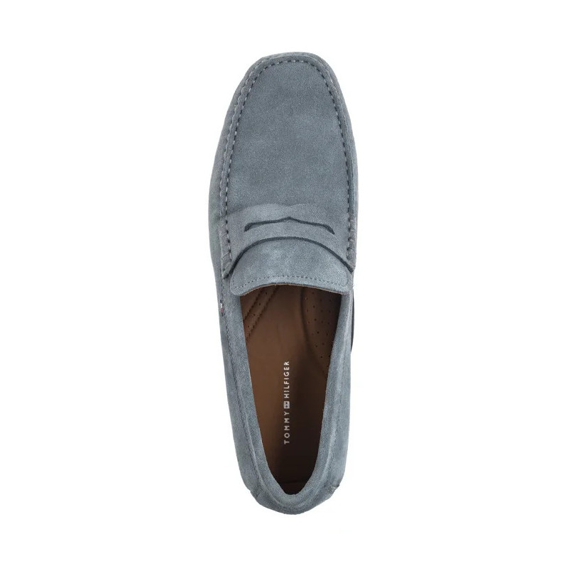 Tommy Hilfiger Casual Hilfiger Suede Driver Overcast Grey FM0FM04998 PN6 (TH1054-c) shoes