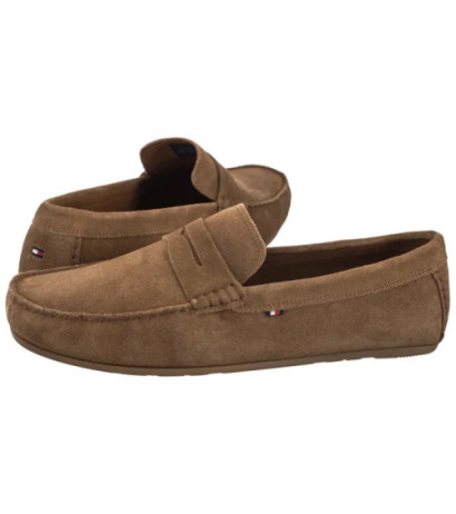 Tommy Hilfiger Casual Hilfiger Suede Driver Coconut Grove FM0FM04998 GVQ (TH1054-d) kingad