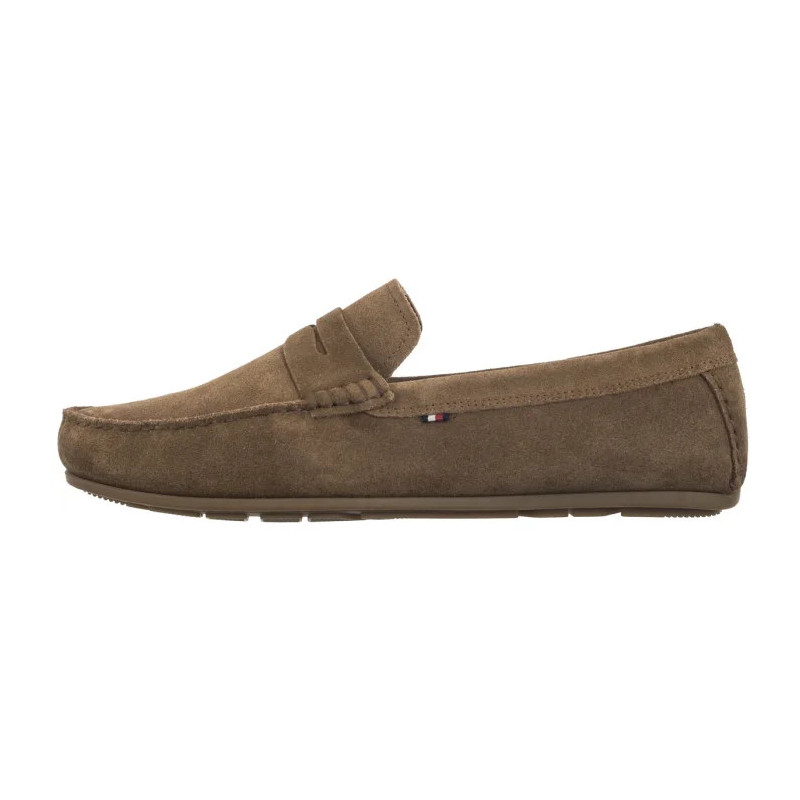 Tommy Hilfiger Casual Hilfiger Suede Driver Coconut Grove FM0FM04998 GVQ (TH1054-d) shoes