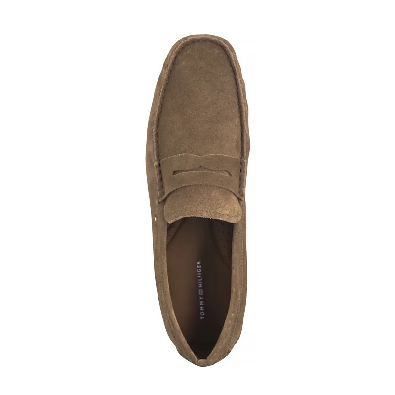 Tommy Hilfiger Casual Hilfiger Suede Driver Coconut Grove FM0FM04998 GVQ (TH1054-d) batai