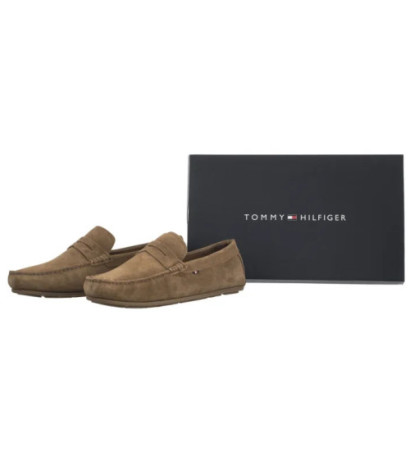 Tommy Hilfiger Casual Hilfiger Suede Driver Coconut Grove FM0FM04998 GVQ (TH1054-d) shoes
