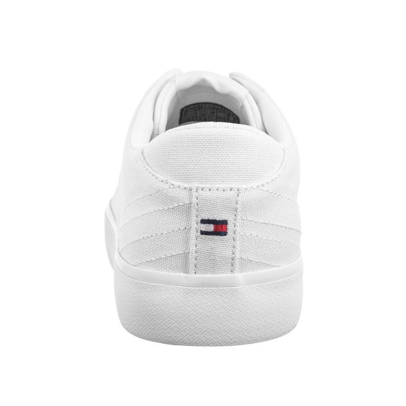 Tommy Hilfiger TH Hi Vulc Low Canvas White FM0FM04882 YBS (TH1079-a) čības