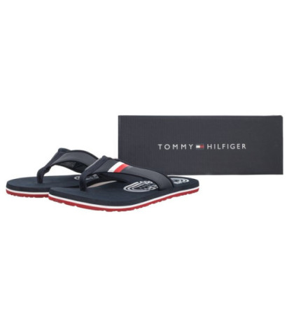 Tommy Hilfiger Hilfiger Rwb Padded Beach Sandal Desert Sky FM0FM05137 DW5 (TH1082-a) apavi
