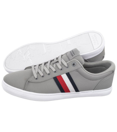 Tommy Hilfiger Iconic Vulc Stripes Mesh Antique Silver FM0FM05072 PRT (TH1084-a) sportiniai bateliai