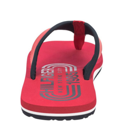 Tommy Hilfiger Hilfiger Rwb Padded Beach Sandal Primary Red FM0FM05137 XLG (TH1082-b) kingad