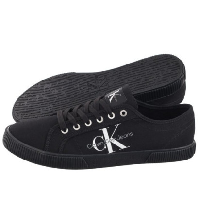 Calvin Klein Ess Vulcanized Low Laceup CS ML Triple Black YM0YM00306 0GL (CK497-a) sportiniai bateliai 
