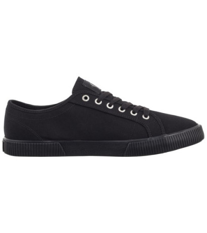 Calvin Klein Ess Vulcanized Low Laceup CS ML Triple Black YM0YM00306 0GL (CK497-a) Sneakers