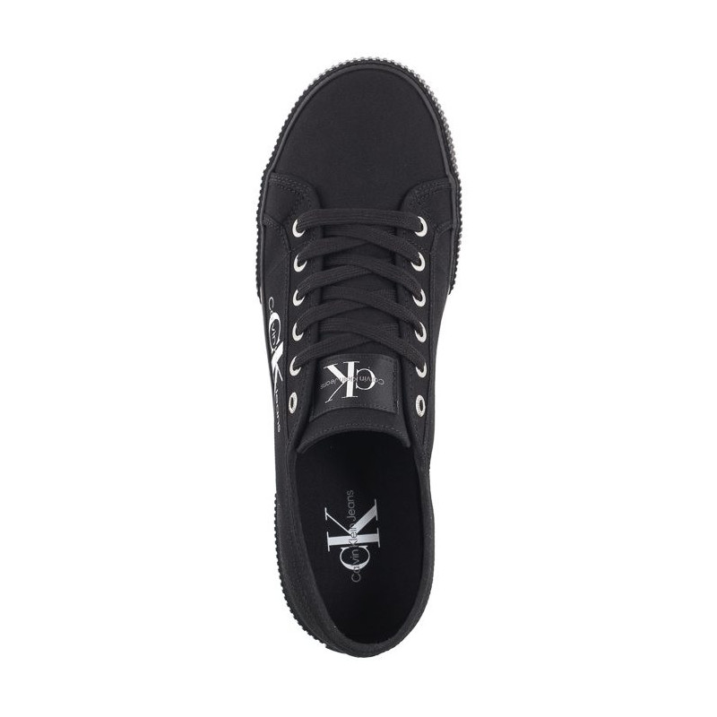 Calvin Klein Ess Vulcanized Low Laceup CS ML Triple Black YM0YM00306 0GL (CK497-a) sportiniai bateliai 