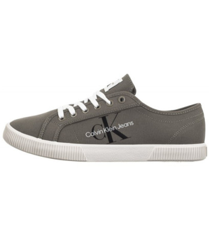 Calvin Klein Ess Vulcanized Low Laceup CS ML Dusty Olive/Bright White YM0YM00306 0IH (CK497-b) Sneakers