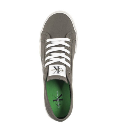 Calvin Klein Ess Vulcanized Low Laceup CS ML Dusty Olive/Bright White YM0YM00306 0IH (CK497-b) tossud
