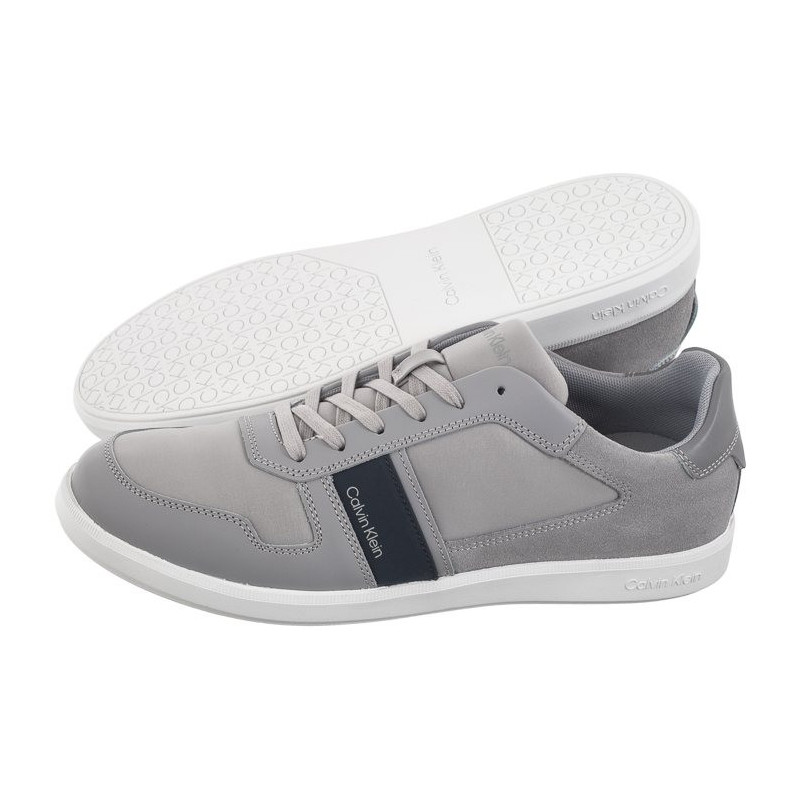 Calvin Klein Low Top Lace Up Mix Uk Grey/Navy HM0HM00491 0IY (CK498-a) apavi