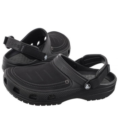 Crocs Yukon Vista II LR Clog Black/Slate Grey 207689-0DD (CR323-b) slippers