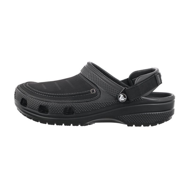 Crocs Yukon Vista II LR Clog Black/Slate Grey 207689-0DD (CR323-b) slippers