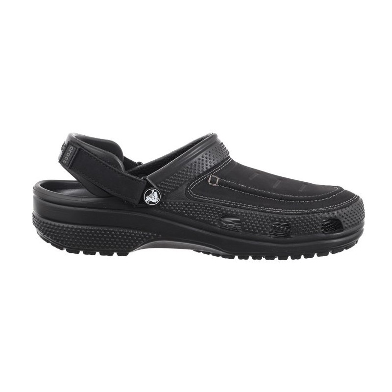 Crocs Yukon Vista II LR Clog Black/Slate Grey 207689-0DD (CR323-b) slippers