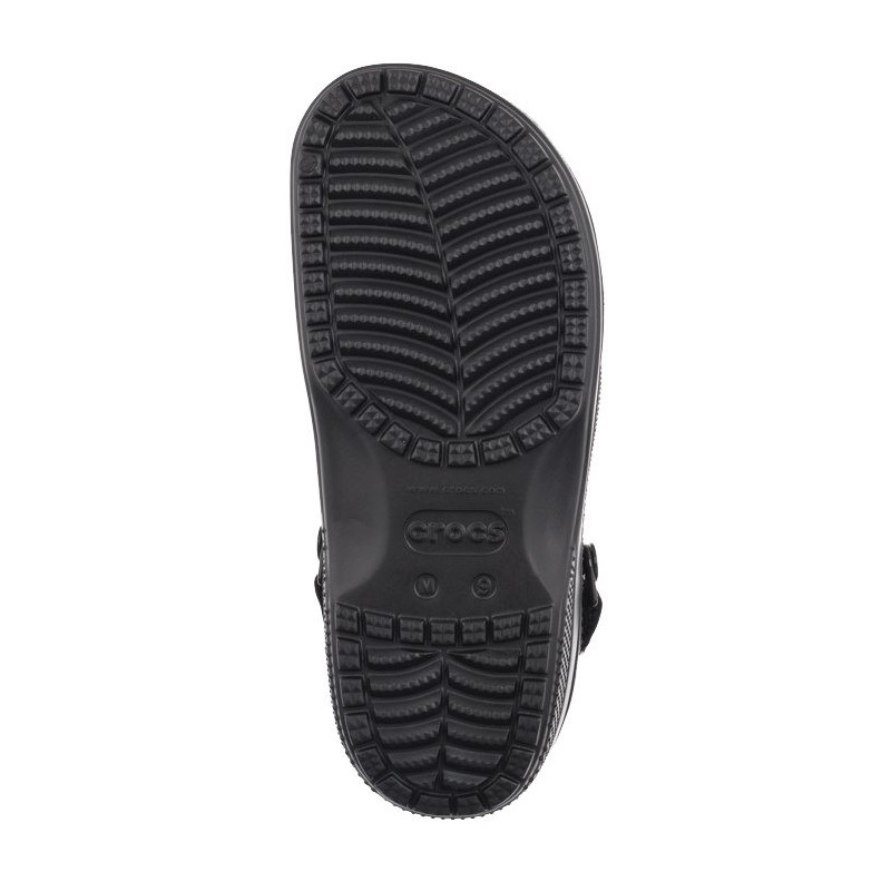 Crocs Yukon Vista II LR Clog Black/Slate Grey 207689-0DD (CR323-b) slippers