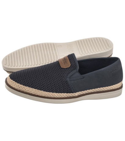 Rieker Granatowe B2366-14 Blue (RI162-a) batai