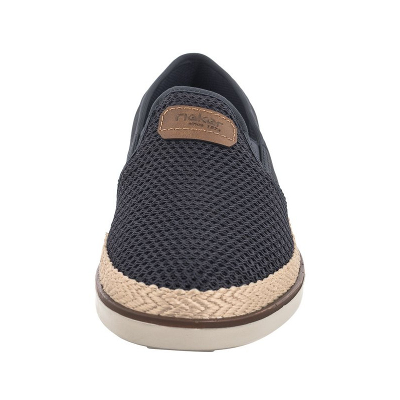 Rieker Granatowe B2366-14 Blue (RI162-a) batai