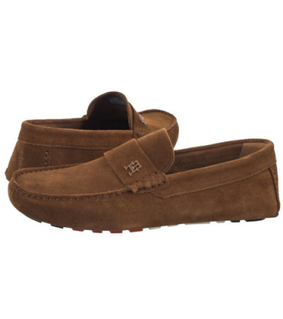 Tommy Hilfiger TH Classic Suede Driver Coconut Grove FM0FM05000 GVQ (TH1092-b) apavi