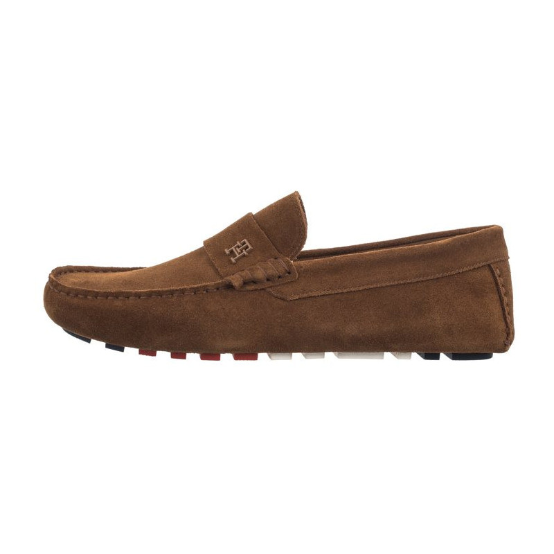 Tommy Hilfiger TH Classic Suede Driver Coconut Grove FM0FM05000 GVQ (TH1092-b) apavi