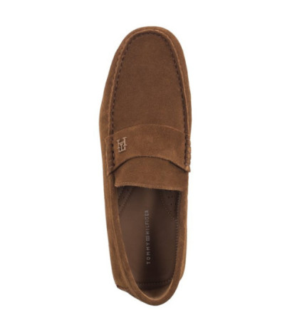 Tommy Hilfiger TH Classic Suede Driver Coconut Grove FM0FM05000 GVQ (TH1092-b) shoes