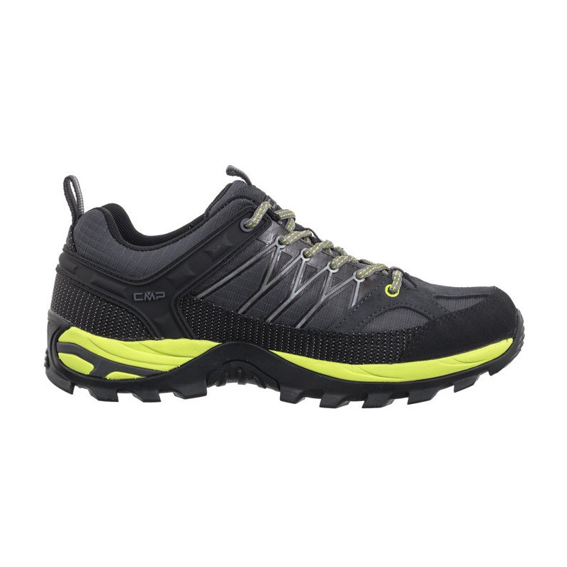 CMP Rigel Low Trekking Shoes Wp 3Q54457 72UN Antracite-Limegreen (CM20-a) apavi