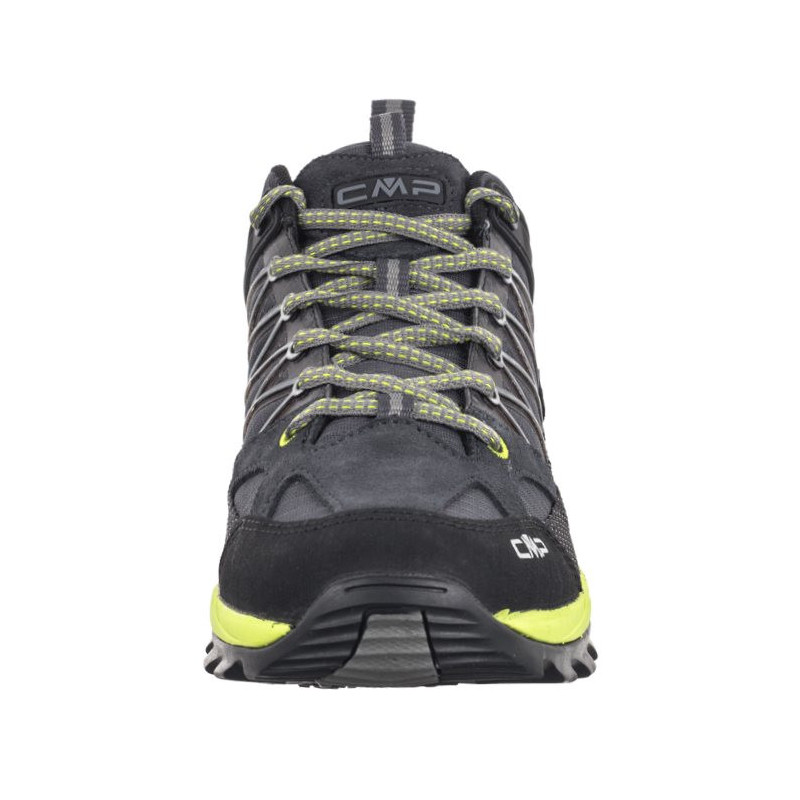 CMP Rigel Low Trekking Shoes Wp 3Q54457 72UN Antracite-Limegreen (CM20-a) apavi