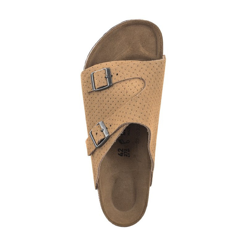 Birkenstock Zurich Emboss Dots New Beige 1027036 (BK254-a) čības