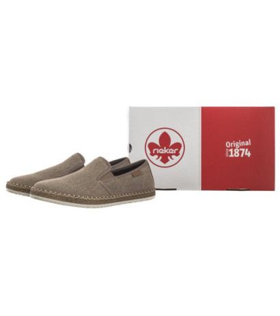 Rieker Beżowe B5265-64 Beige (RI184-a) apavi