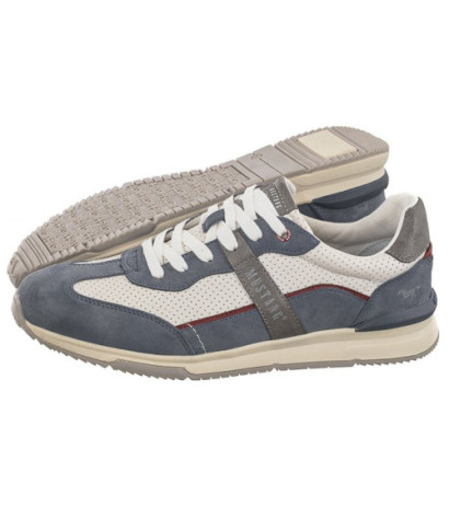Mustang Niebieskie/Białe 4176-303-081 (MU539-a) shoes