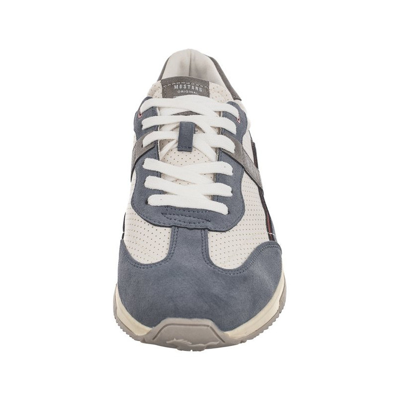 Mustang Niebieskie/Białe 4176-303-081 (MU539-a) apavi