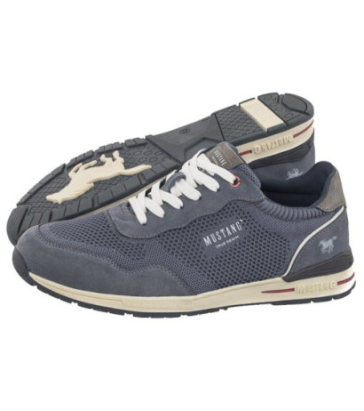 Mustang Niebieskie 4154-317-008 (MU542-a) sporta apavi