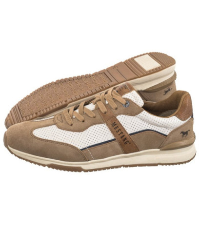 Mustang Jasnobrązowo/Białe 4176-303-425 (MU539-b) apavi