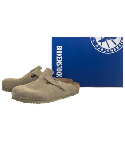 Birkenstock Boston BS Faded Khaki 1025788 (BK265-a) Naiste kingad/klappide klapid
