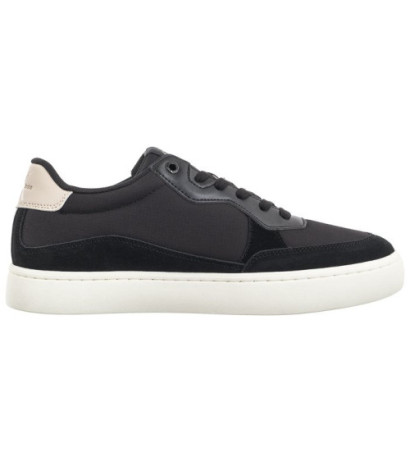 Calvin Klein Classic Cupsole Low Mix Mtl Black/Eggshell/White YM0YM01033 0GR (CK541-a) sportiniai bateliai