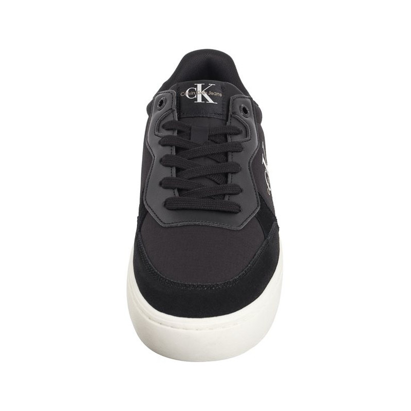 Calvin Klein Classic Cupsole Low Mix Mtl Black/Eggshell/White YM0YM01033 0GR (CK541-a) sportiniai bateliai