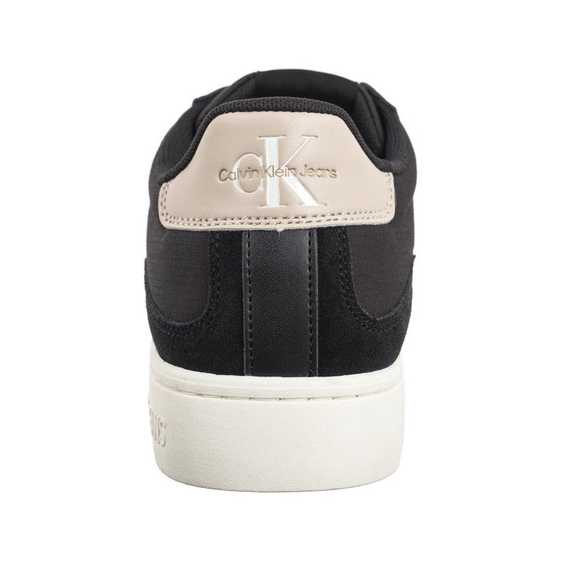 Calvin Klein Classic Cupsole Low Mix Mtl Black/Eggshell/White YM0YM01033 0GR (CK541-a) sportiniai bateliai