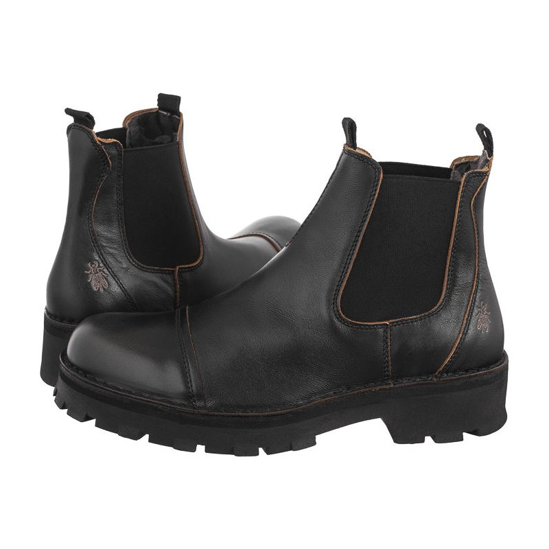 FLY London Klin Antique Black P211135001 (FL408-a) batai