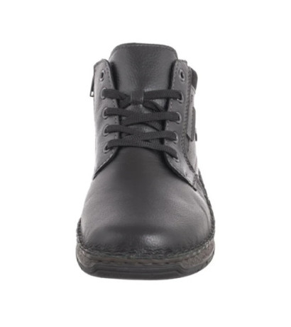 Rieker Czarne 05102-00 Black  (RI208-a) žygio batai