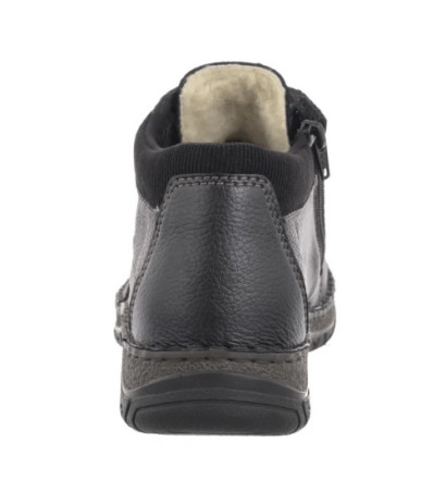 Rieker Czarne 05102-00 Black  (RI208-a) žygio batai