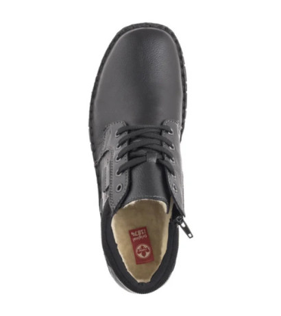 Rieker Czarne 05102-00 Black  (RI208-a) žygio batai