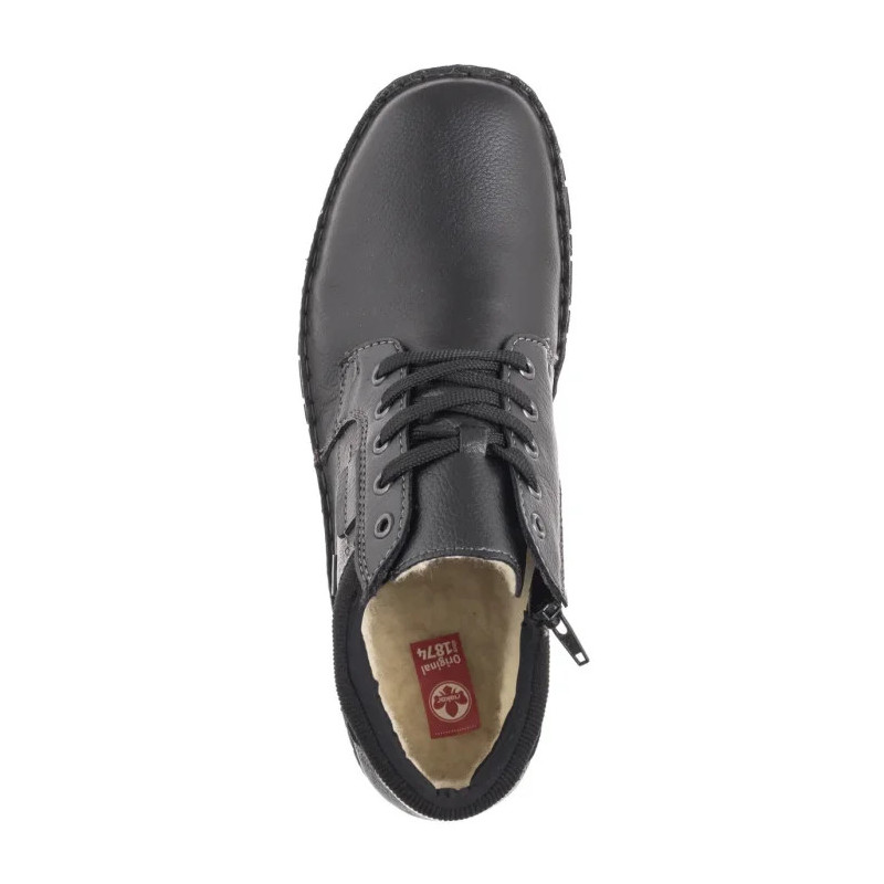 Rieker Czarne 05102-00 Black  (RI208-a) pārgājienu zābaki