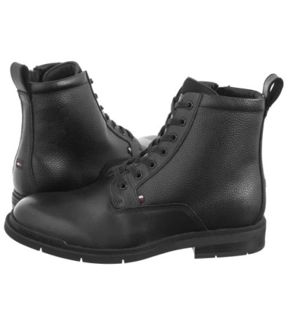 Tommy Hilfiger Flex Hilfiger Warm Check Lth Z B Black FM0FM05101 BDS (TH1212-a) žygio batai