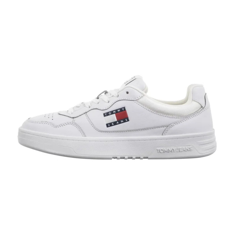 Tommy Hilfiger Tjm Cupsole Leather Ess White EM0EM01443 YBR (TH1169-b) spordijalatsid
